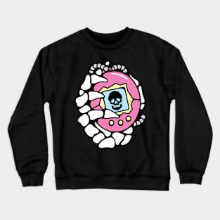 Skeleton tamagotchi Crewneck Sweatshirt